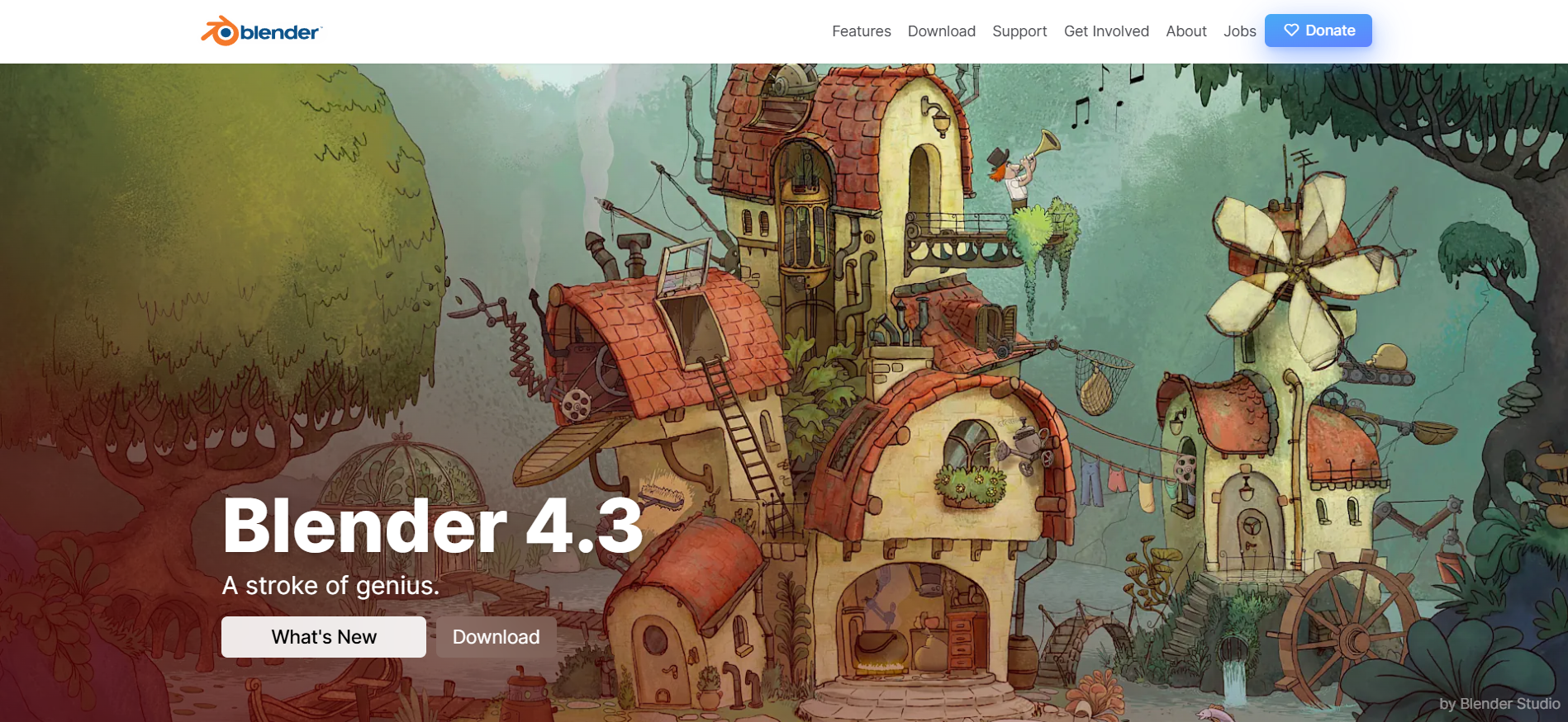blender 3d animation software