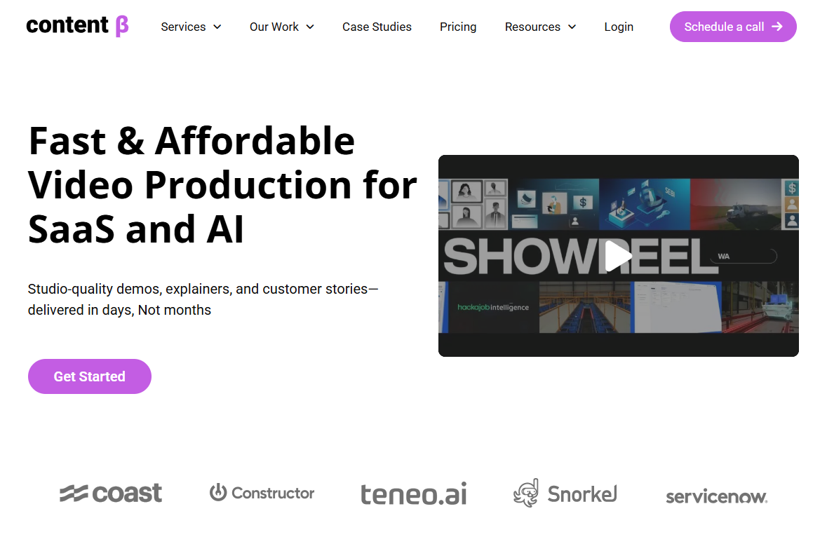 Content Beta Homepage SS