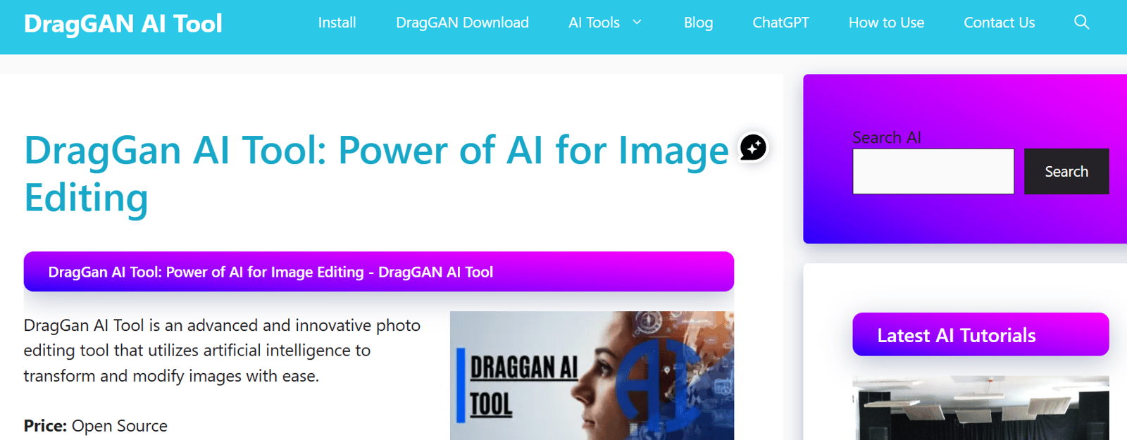 DragGan AI