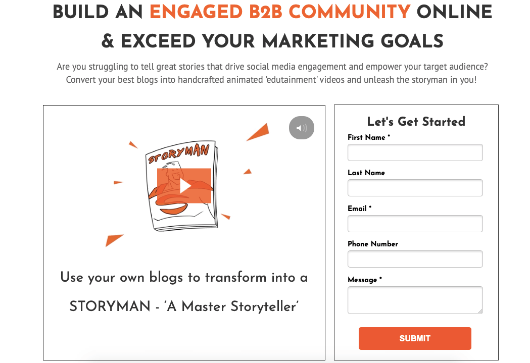 Landing Page