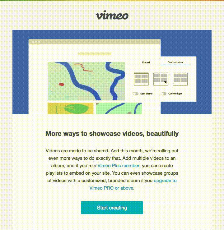Vimeo Email GIF