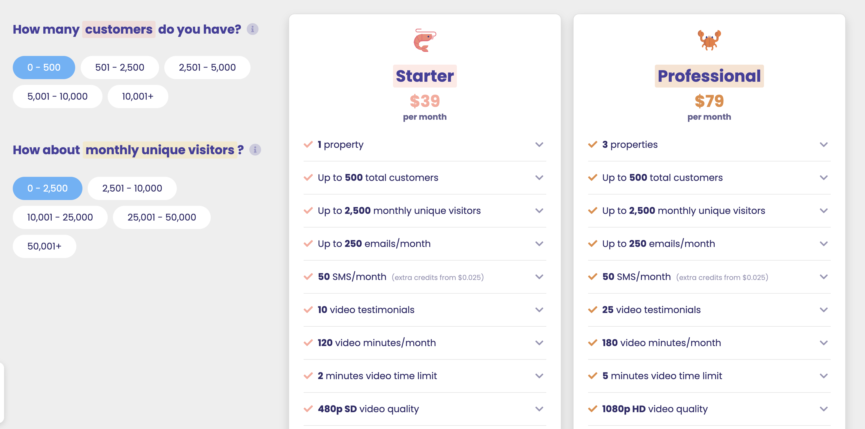 endorsal software pricing