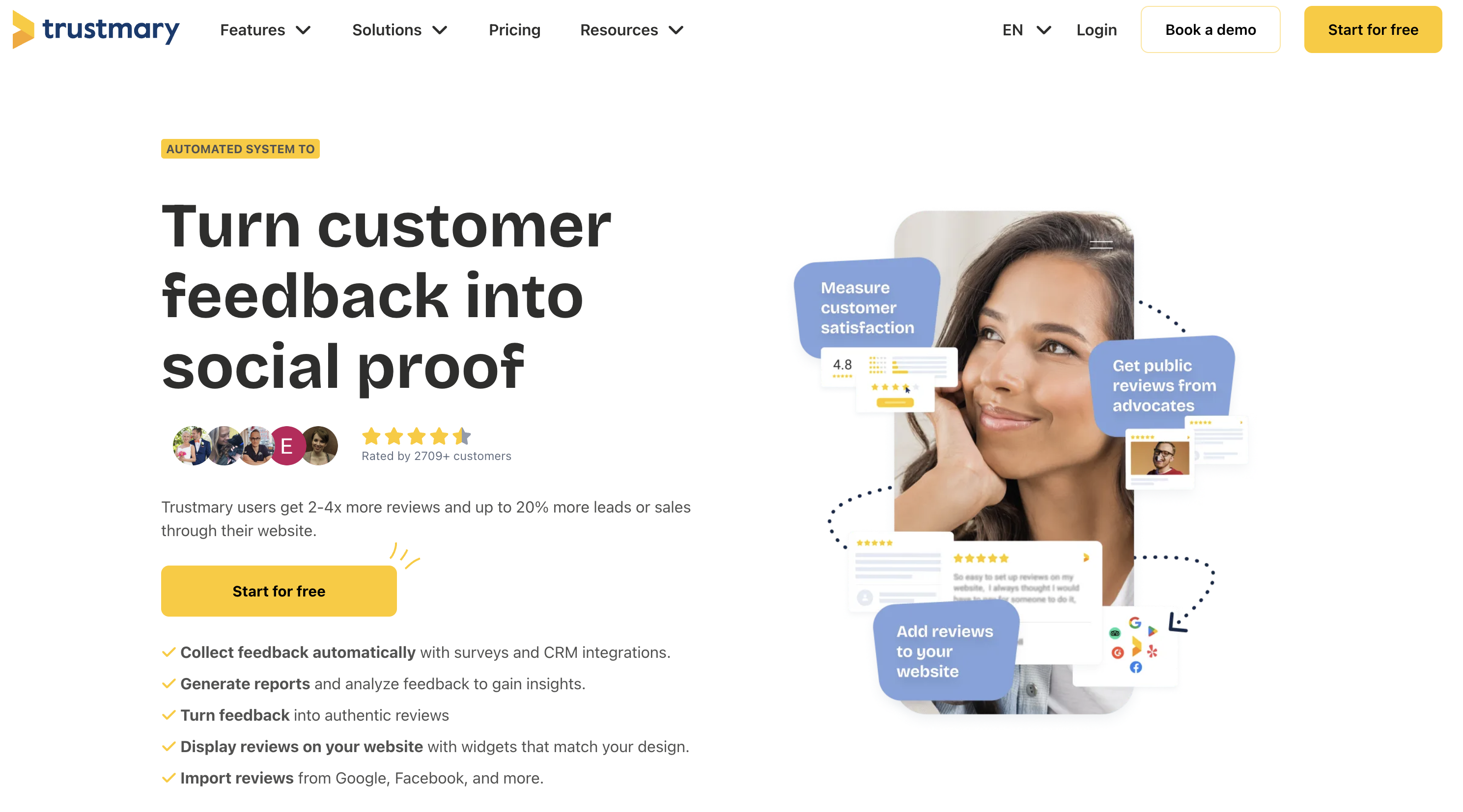 trustmary video testimonial software
