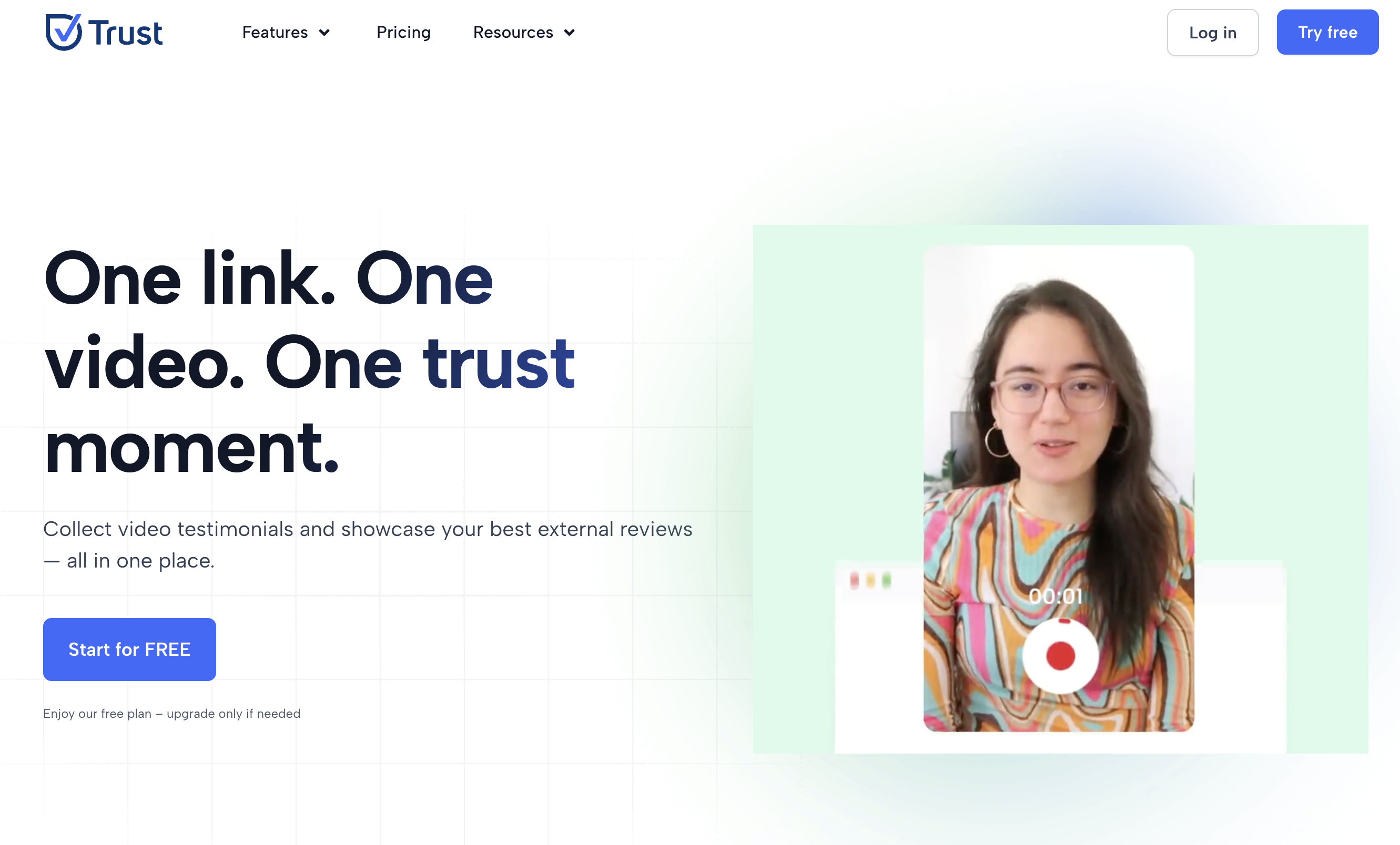 trust video video testimonial software