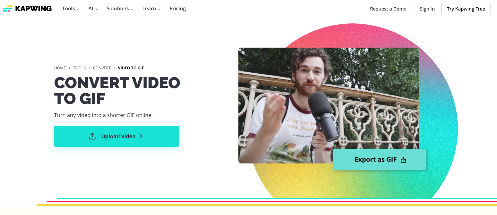 kapwing video to gif converter