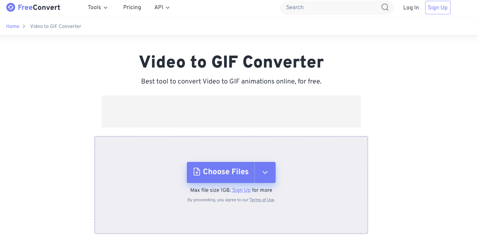 freeconvert video to gif converter