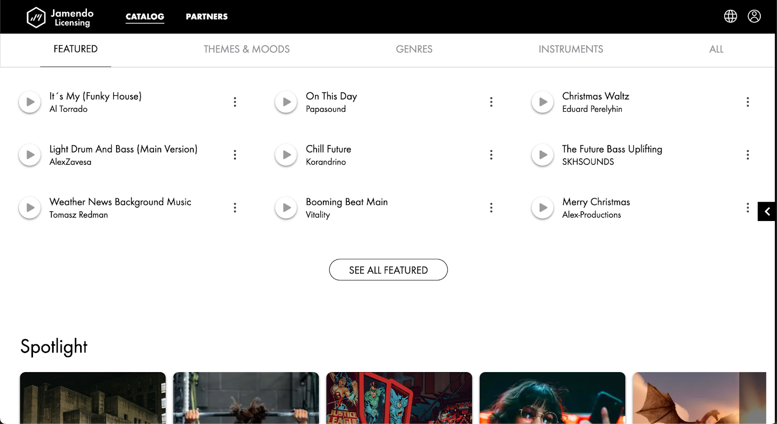jamendo licensing royalty free music site