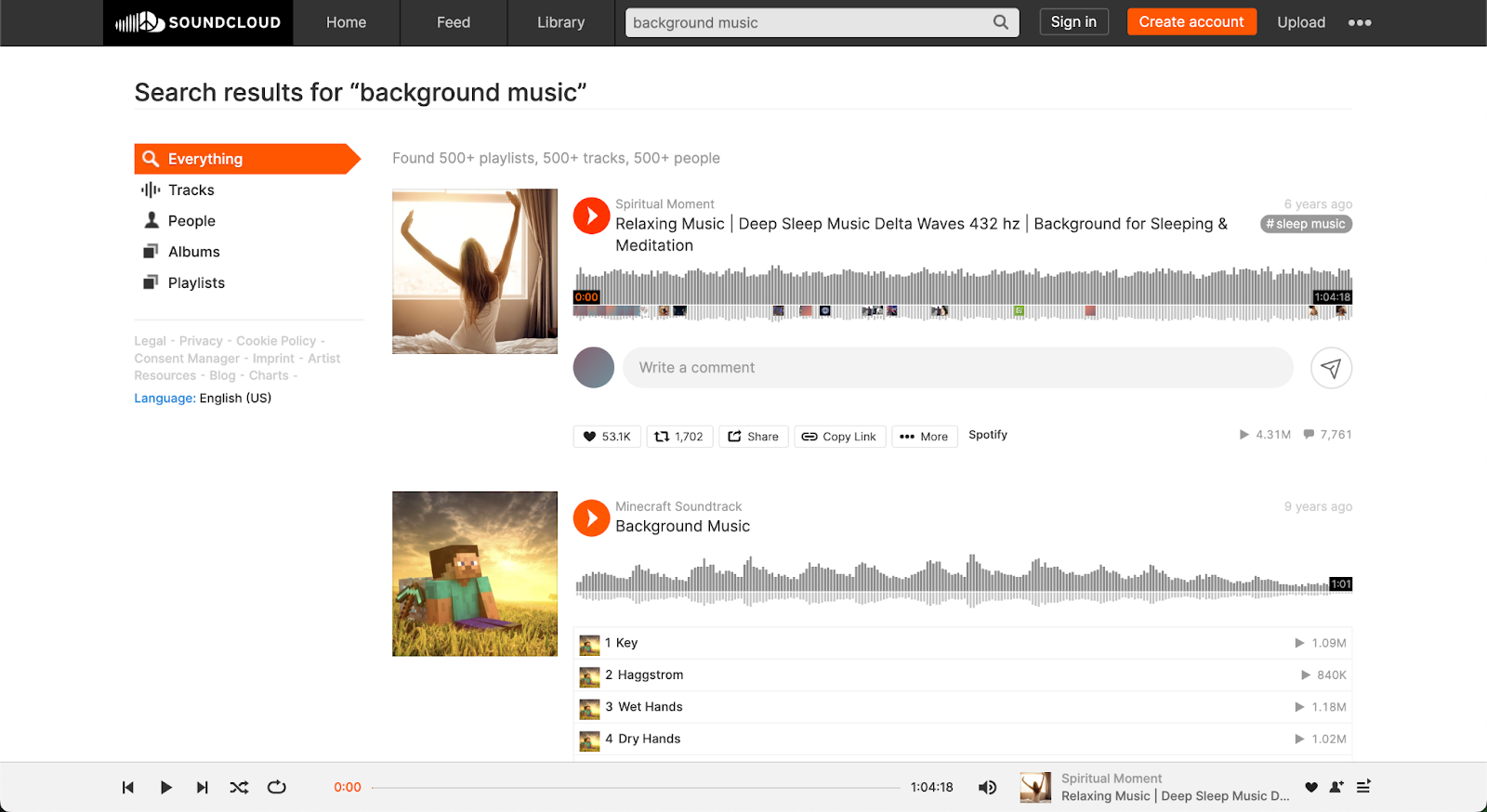 soundcloud royalty free music site
